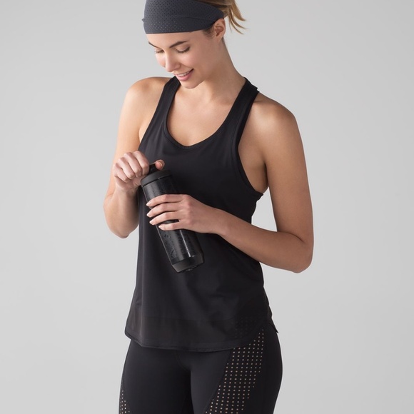 Lululemon Flow Rider Headband Black - Picture 1 of 6